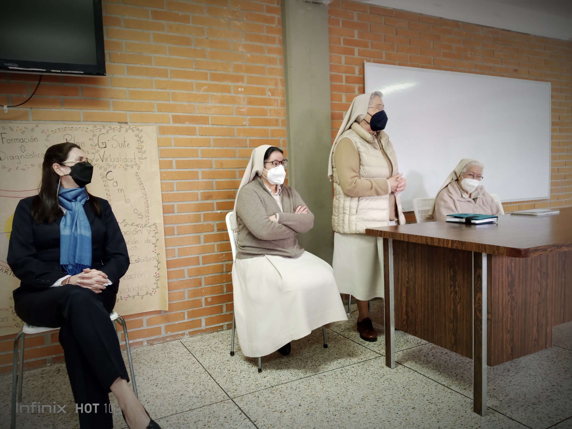 Sor Irene Labraga y Sor María del Pilar Burgos nos visitan en Mater Dei Venezuela «Bienvenidas»