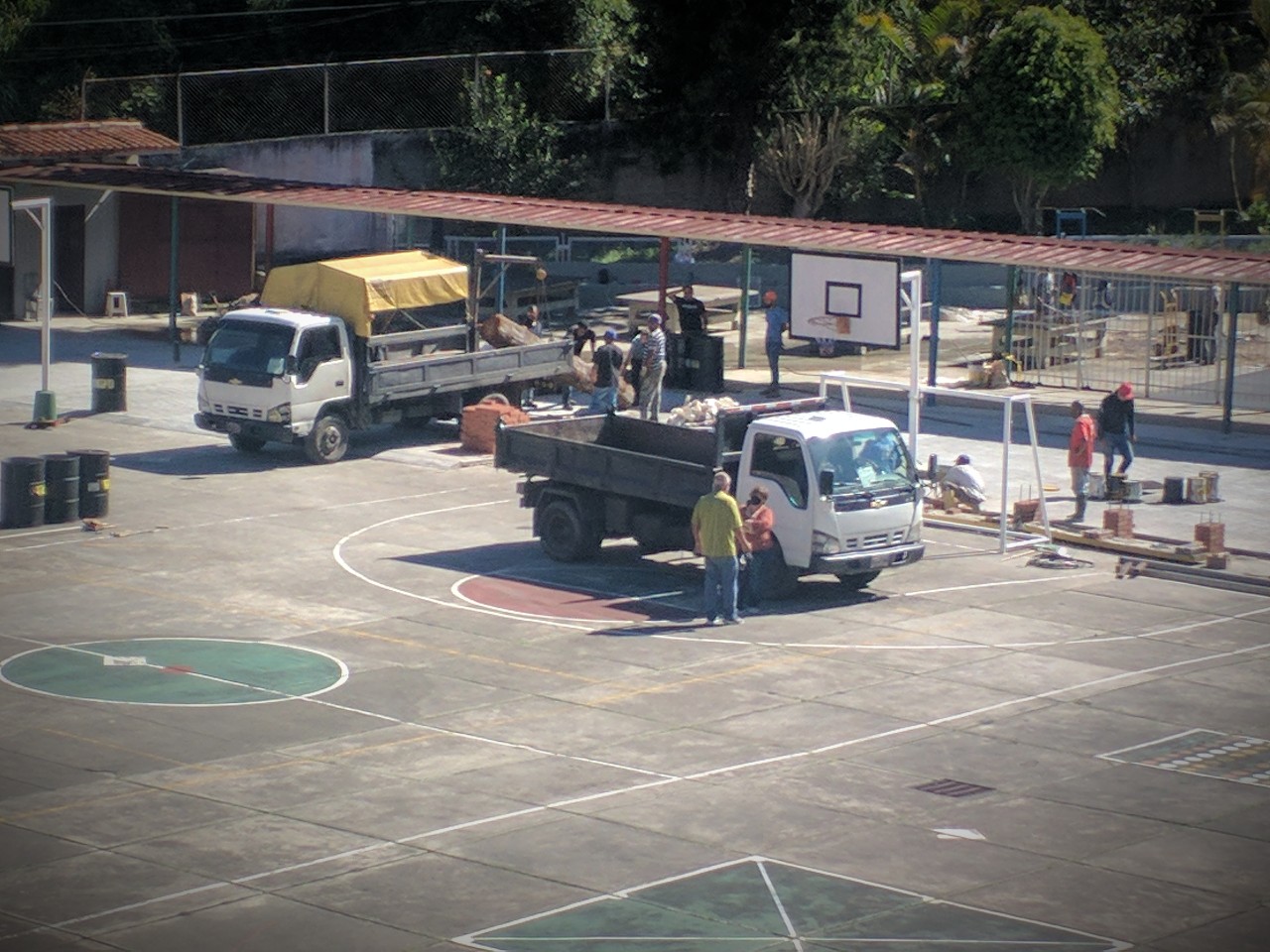 Obras de refacción en nuestra Institución Escolar