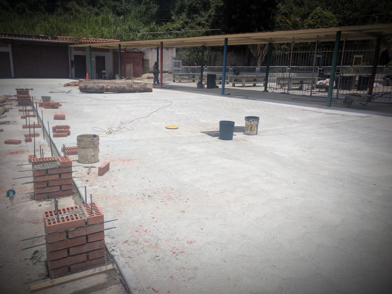 Obras de refacción en nuestra Institución Escolar