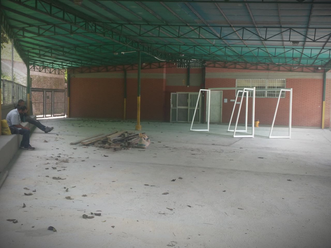 Obras de refacción en nuestra Institución Escolar