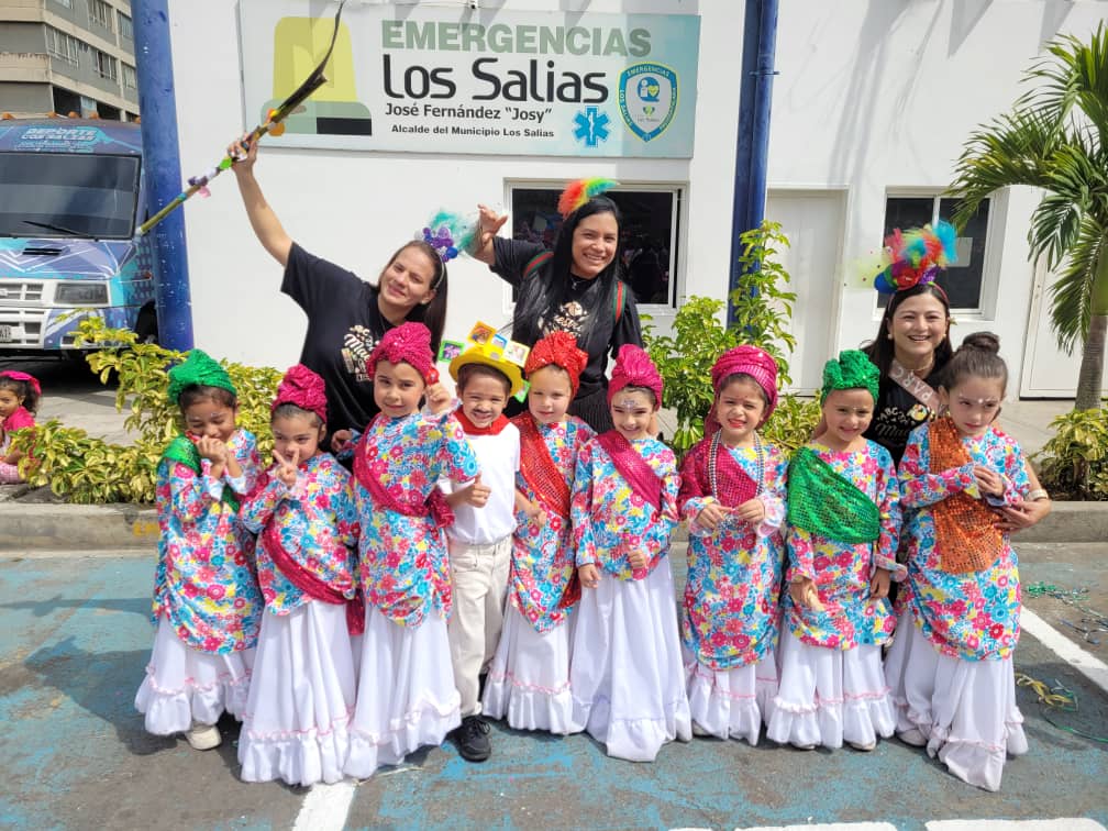 Ed. Inicial 3er lugar en «Carnavales Escolares Municipio Los Salias»