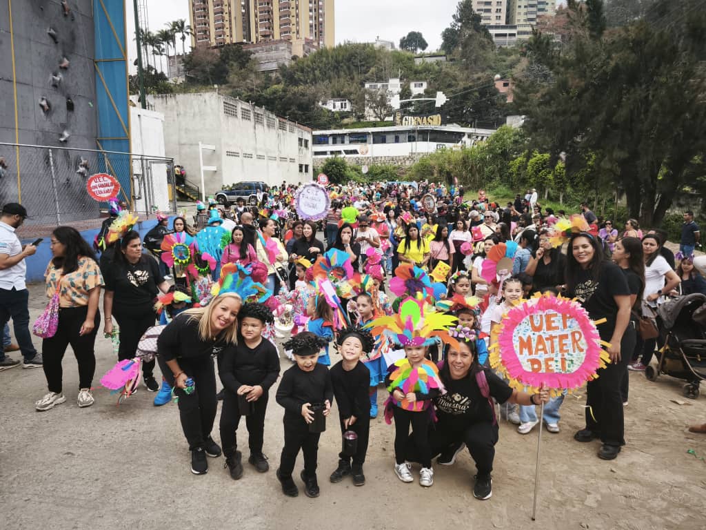 Ed. Inicial 3er lugar en «Carnavales Escolares Municipio Los Salias»