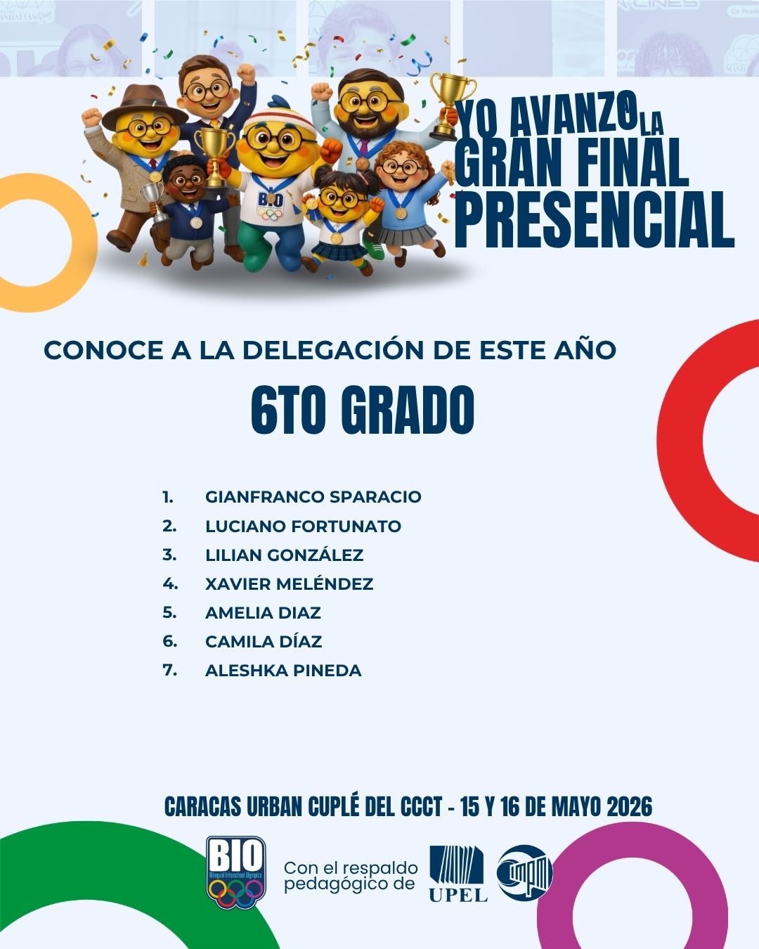 «Rumbo a la Gran Final BIO 2026»