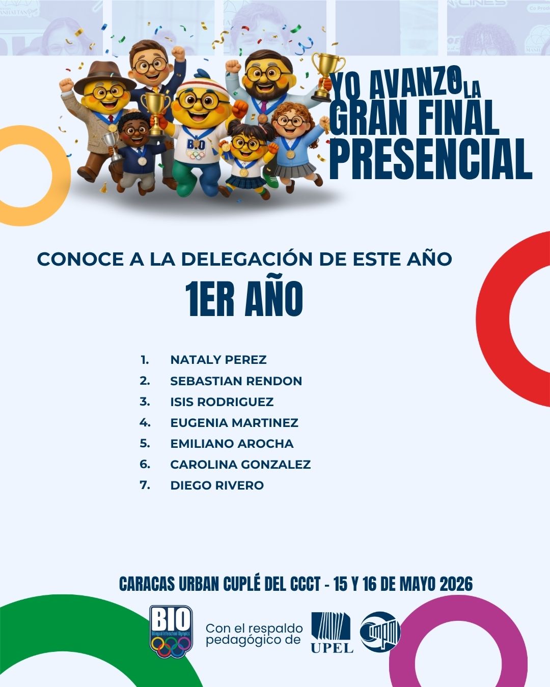 «Rumbo a la Gran Final BIO 2026»
