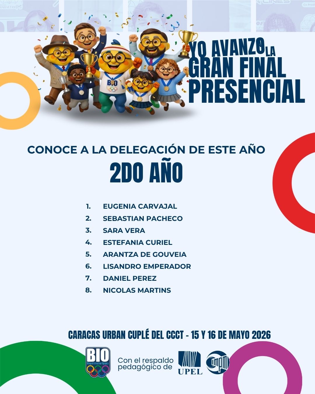 «Rumbo a la Gran Final BIO 2026»