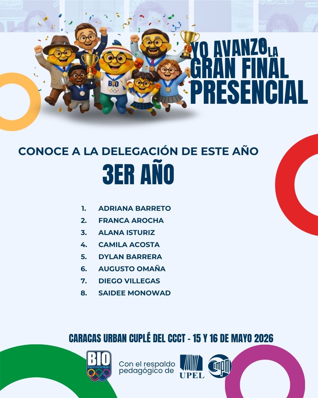 «Rumbo a la Gran Final BIO 2026»