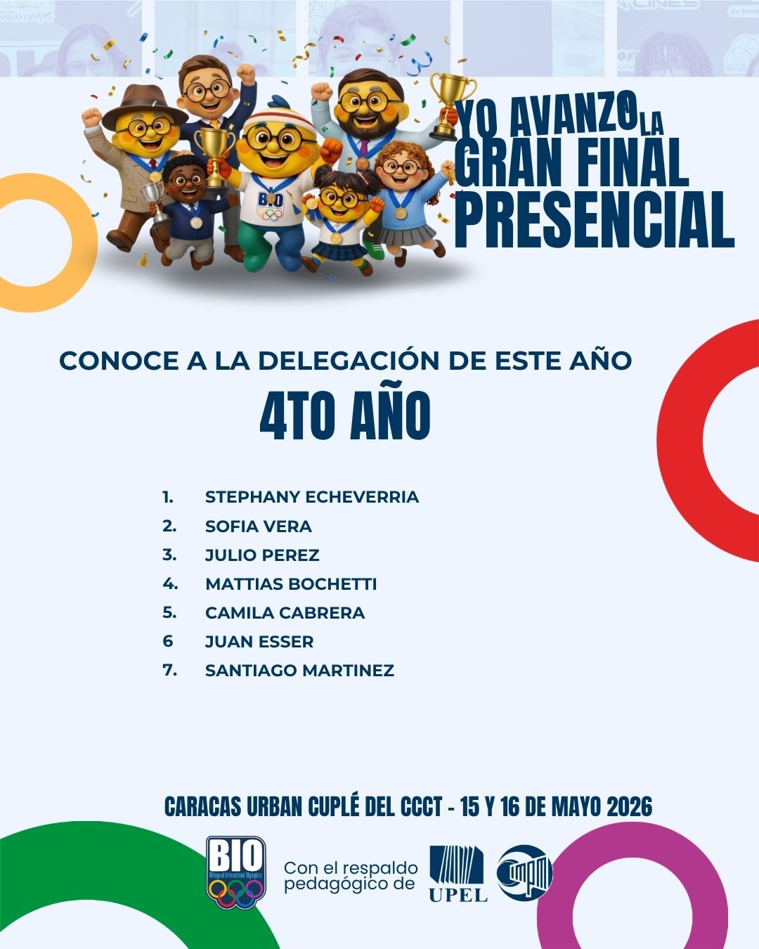 «Rumbo a la Gran Final BIO 2026»