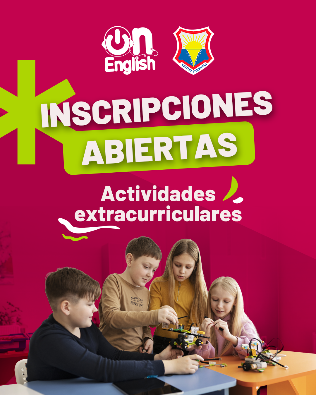 ¡Grandes noticias para toda nuestra Comunidad Educativa!