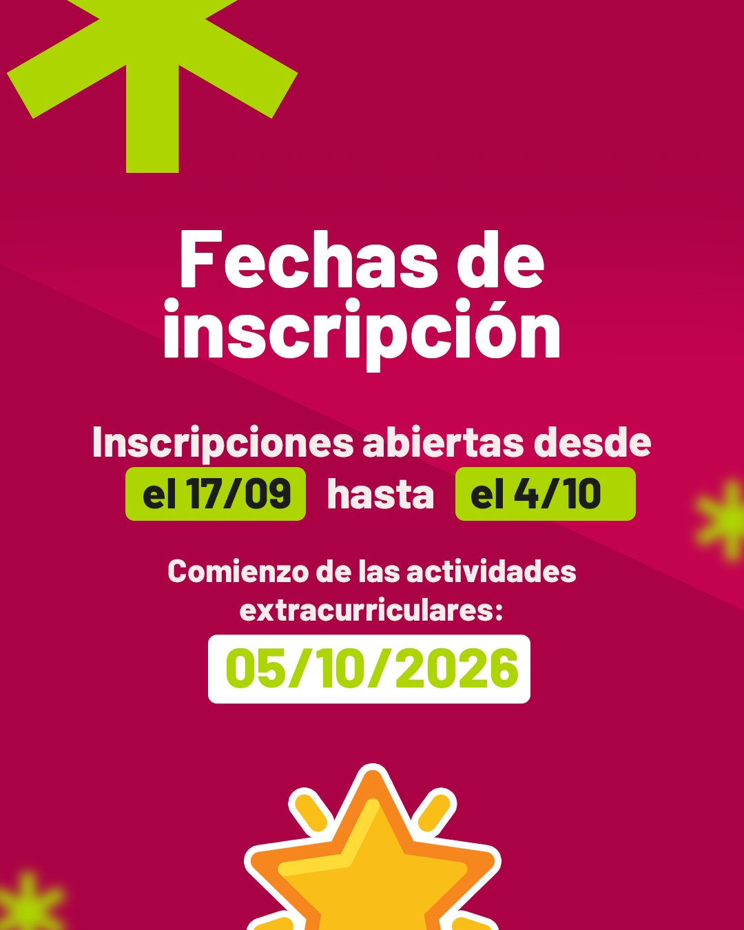 ¡Grandes noticias para toda nuestra Comunidad Educativa!