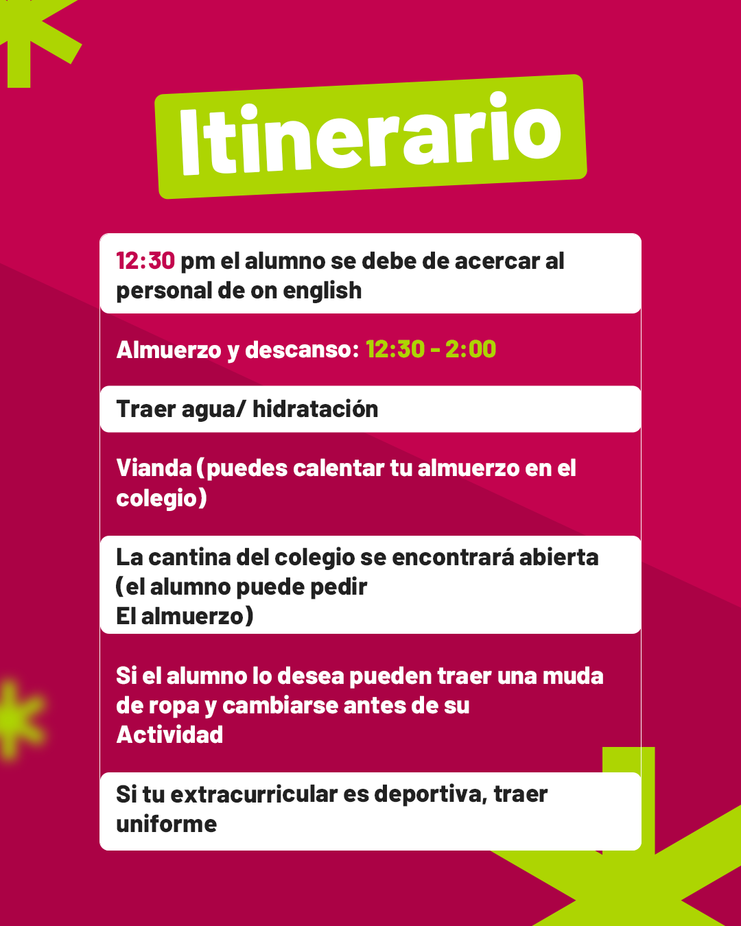¡Grandes noticias para toda nuestra Comunidad Educativa!